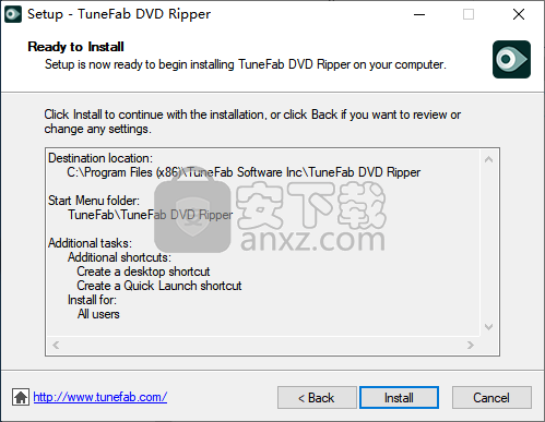 TuneFab DVD Ripper(DVD格式转换器)