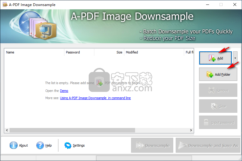 A-PDF Image Downsample(PDF采样工具)