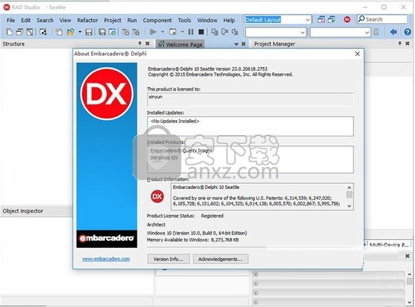 delphi xe6(rad studio xe6) 