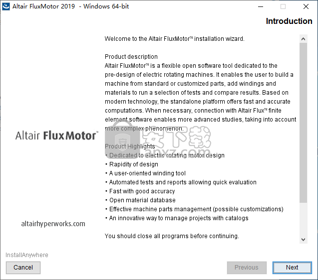 Altair FluxMotor 2019 64位