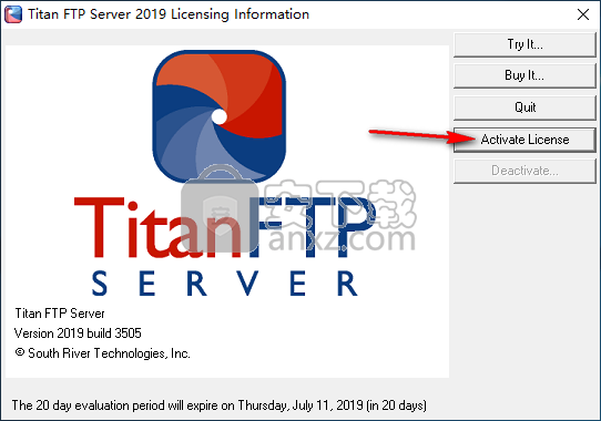 Titan FTP Server Enterprise 2019