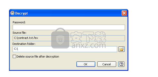 文件加密工具(File Encryption XP)