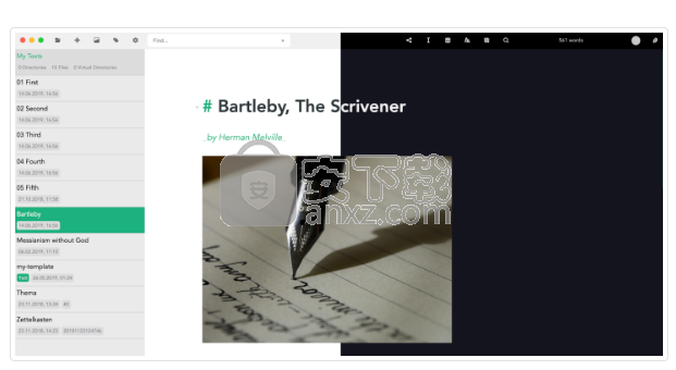 Zettlr(markdown编辑器)