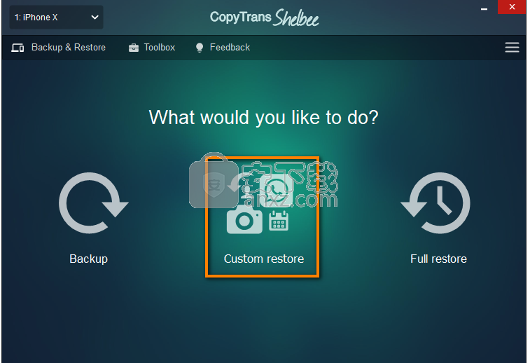 CopyTrans Shelbee(ios设备数据备份还原工具)