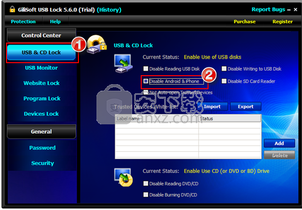 USB Lock Pro(USB加密软件)