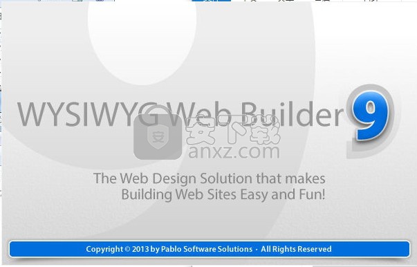 WYSIWYG Web Builder(网页制作)汉化 