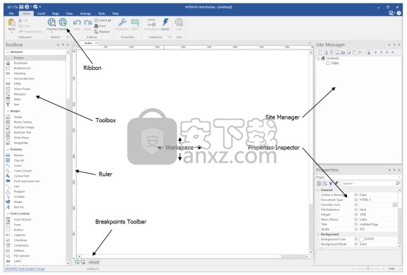 WYSIWYG Web Builder(网页制作软件)