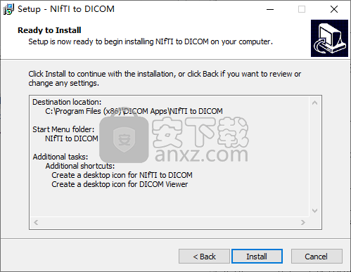 NIfTI to DICOM(NIfTI转DICOM工具)