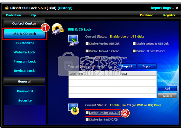 USB Lock Pro(USB加密软件)