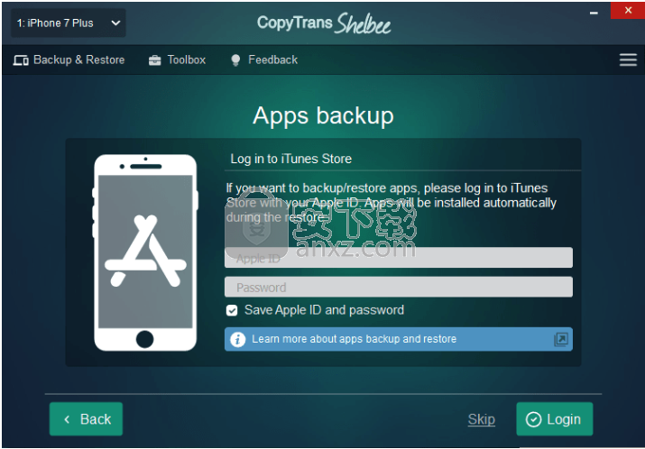 CopyTrans Shelbee(ios设备数据备份还原工具)