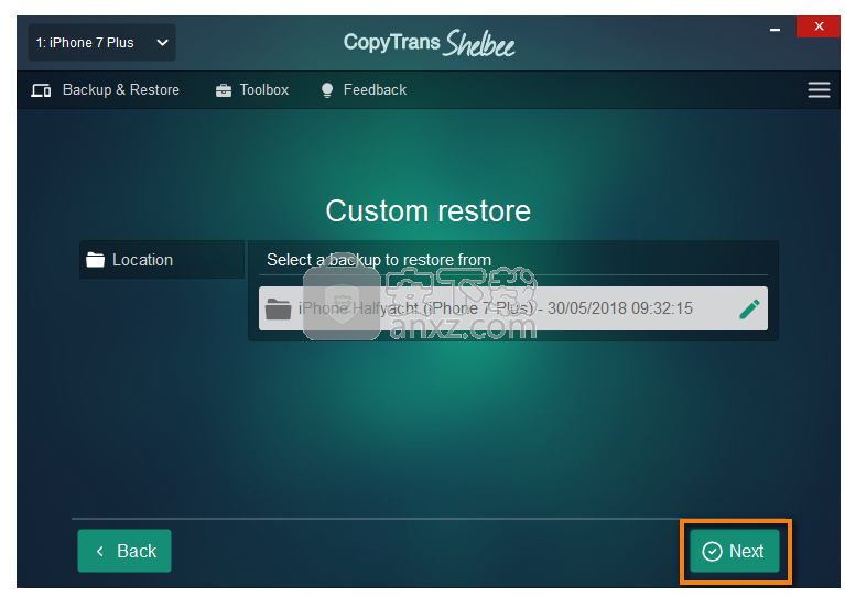 CopyTrans Shelbee(ios设备数据备份还原工具)