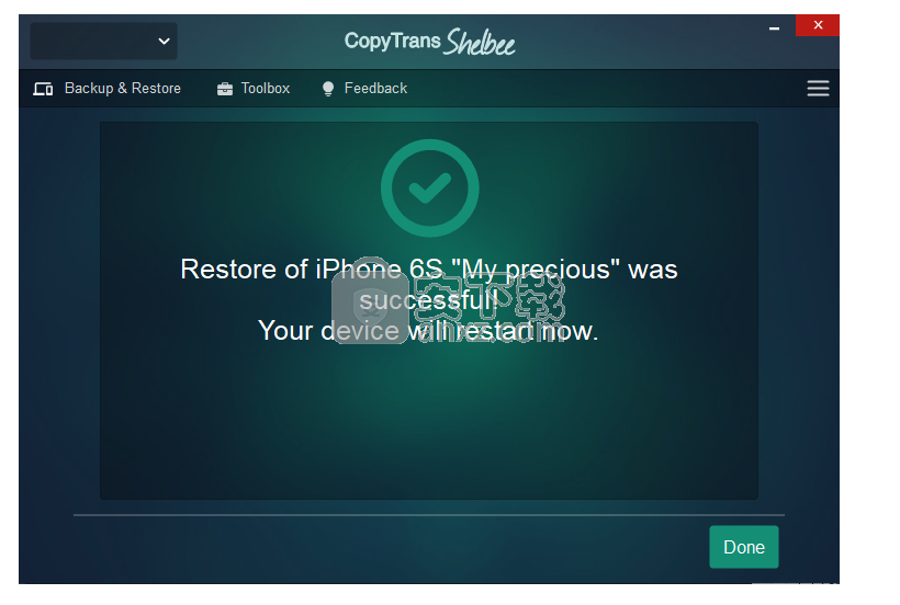 CopyTrans Shelbee(ios设备数据备份还原工具)