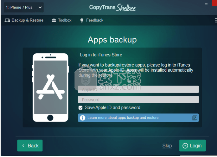 CopyTrans Shelbee(ios设备数据备份还原工具)