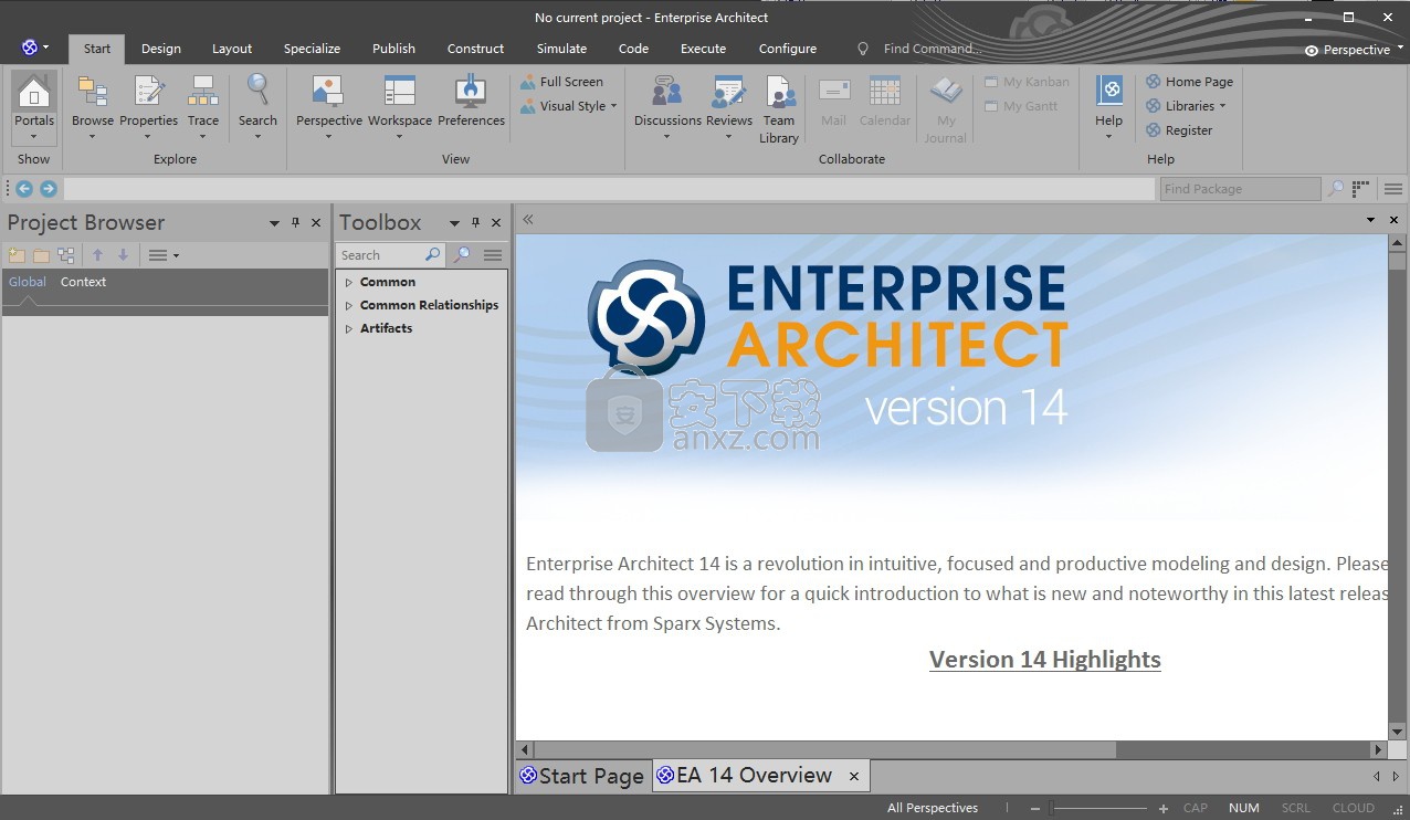 Enterprise Architect 14(UML软件开发与建模工具) 