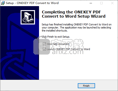 ONEKEY PDF Convert to Word(免费pdf转word转换器)