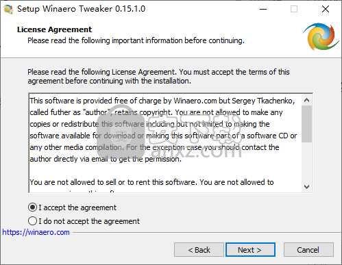 Winaero Tweaker(Windows外观和性能设置)