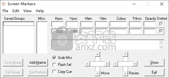 Screen Markers(创建屏幕标志线工具)