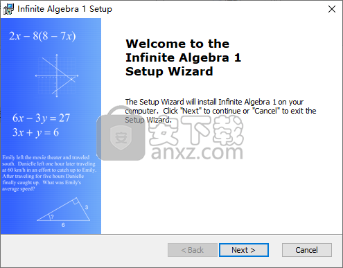 Infinite Algebra 1(代数测验生成评估软件)