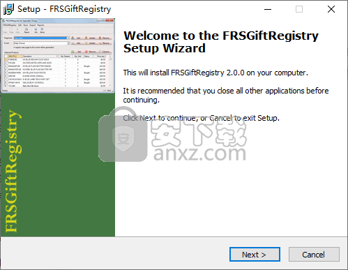 FRSGiftRegistry(多媒体文件管理器)