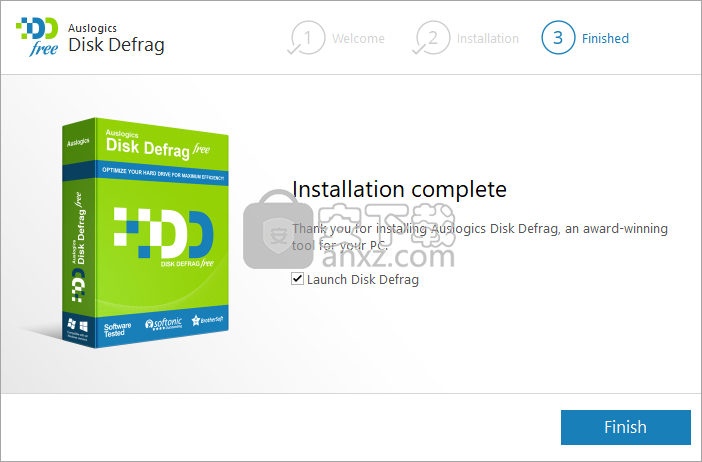 Auslogics Disk Defrag Free(磁盘整理优化工具)