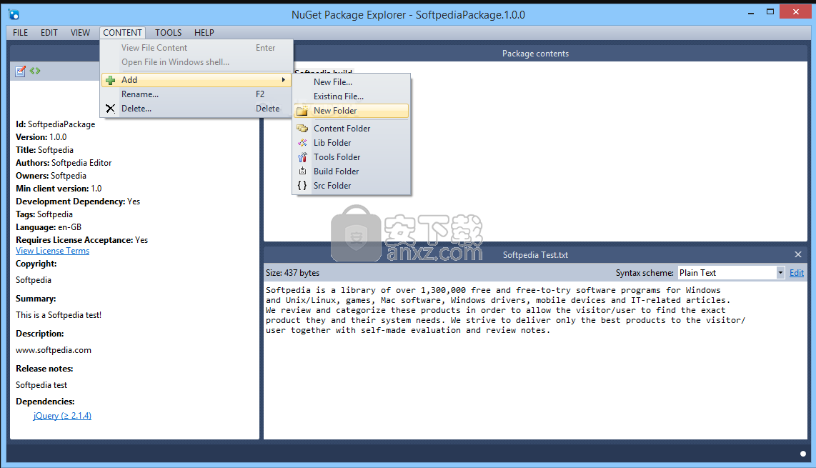 Nuget package explorer как пользоваться