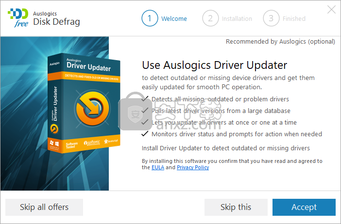 Auslogics Disk Defrag Free(磁盘整理优化工具)