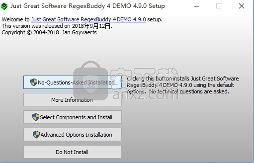 regexbuddy 4(正则表达式工具)