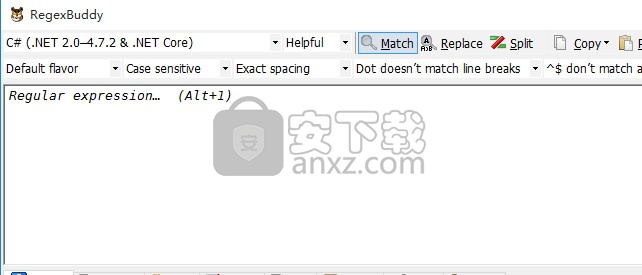 RegexBuddy(正则表达式测式工具) 