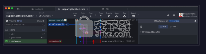 GitKraken(Git图形化工具)