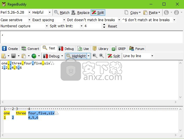 regexbuddy 4(正则表达式工具)