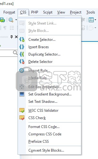 CSS编辑工具(Rapid CSS 2016) 