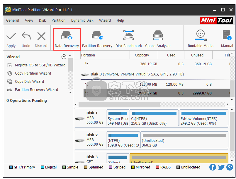 MiniTool Partition Wizard(磁盘分区管理工具)