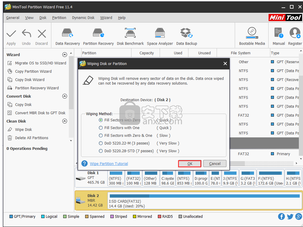 MiniTool Partition Wizard(磁盘分区管理工具)