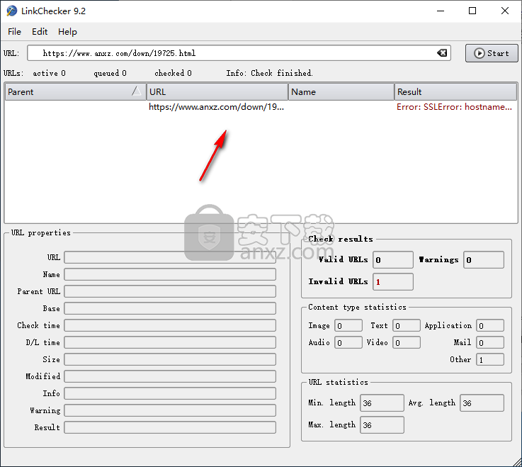 LinkChecker(网页链接检测工具)