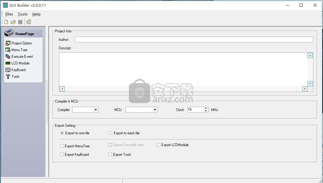 GUI Builder