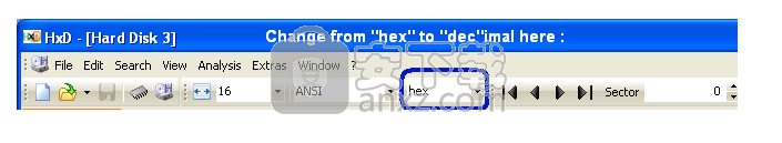 HxD Hex Editor(十六进制磁盘编辑器)