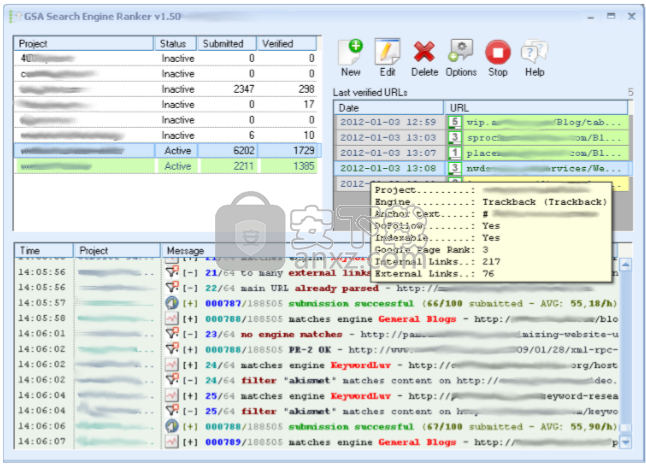 GSA Search Engine Ranker(搜索引擎优化软件)