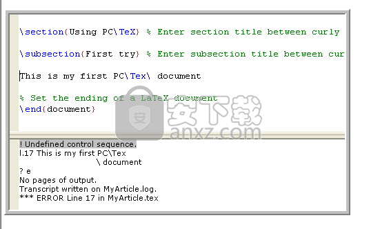 PCTeX(学术文章排版软件)