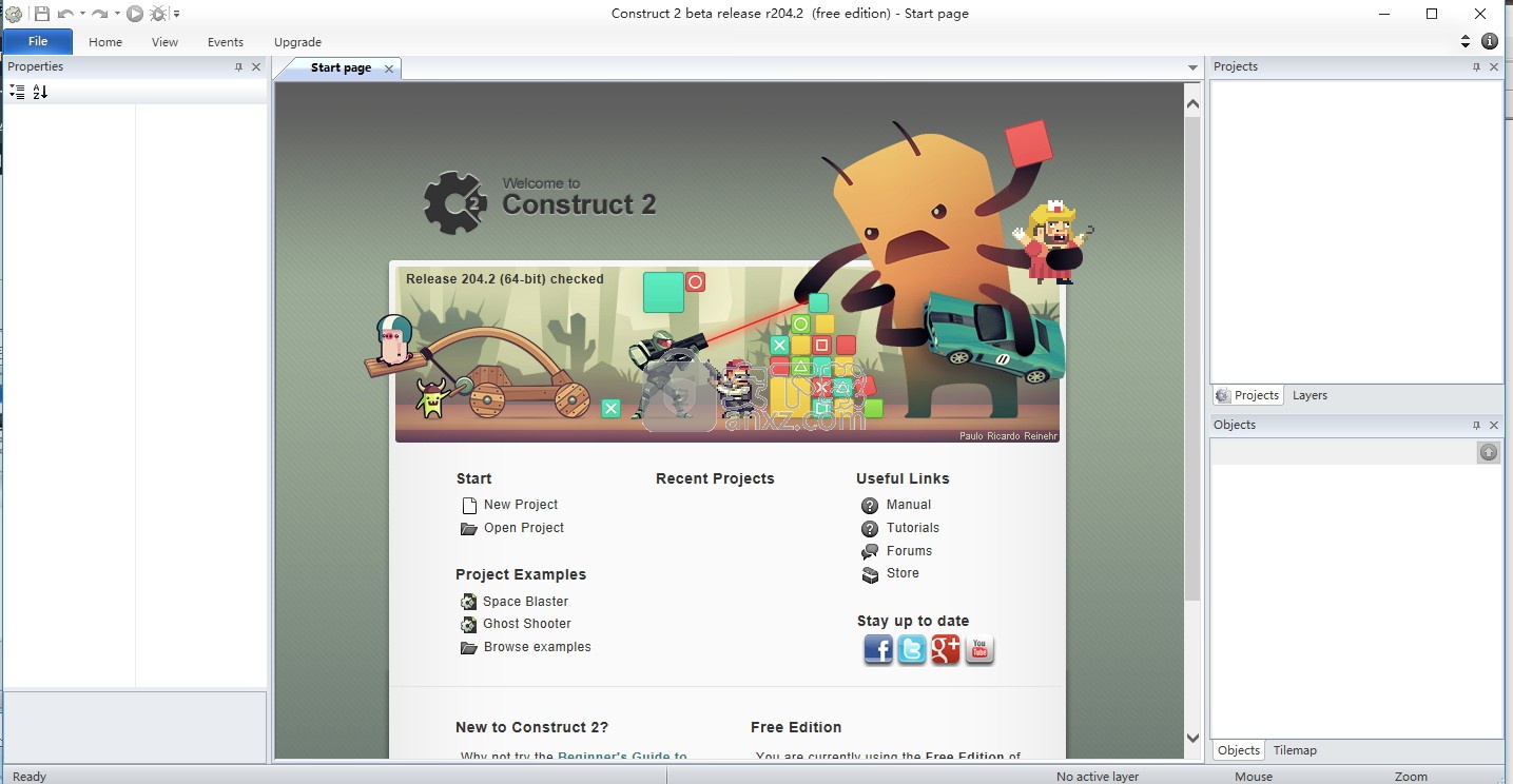 Construct2(HTML5游戏开发引擎) R204