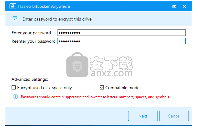 Hasleo BitLocker Anywhere(BitLocker加密解密工具) 