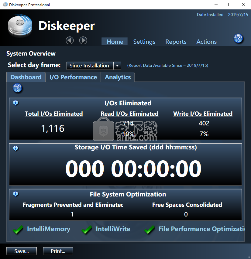 Condusiv Diskeeper 18 Pro(磁盘碎片整理工具)