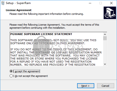 PGWARE SuperRam(内存释放器)