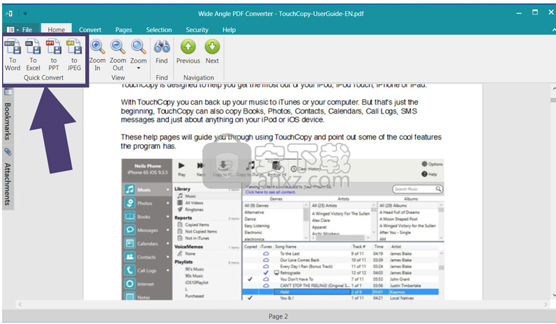 Wide Angle pdf Converter(PDF转换软件)