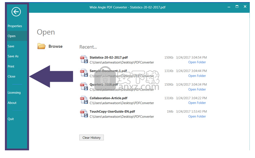 Wide Angle pdf Converter(PDF转换软件)