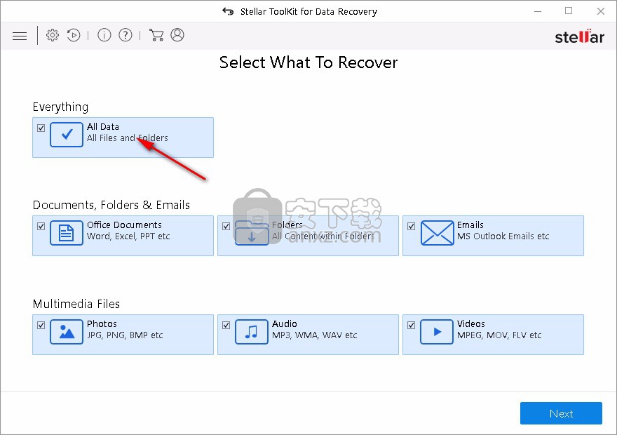 Stellar Toolkit for Data Recovery(分区数据恢复工具)