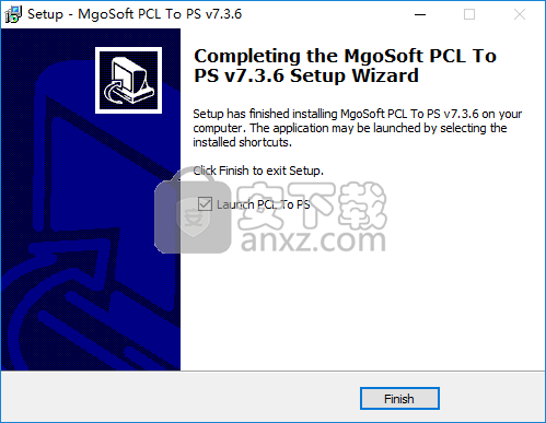 Mgosoft PCL To PS Converter(PCL转PS转换器)