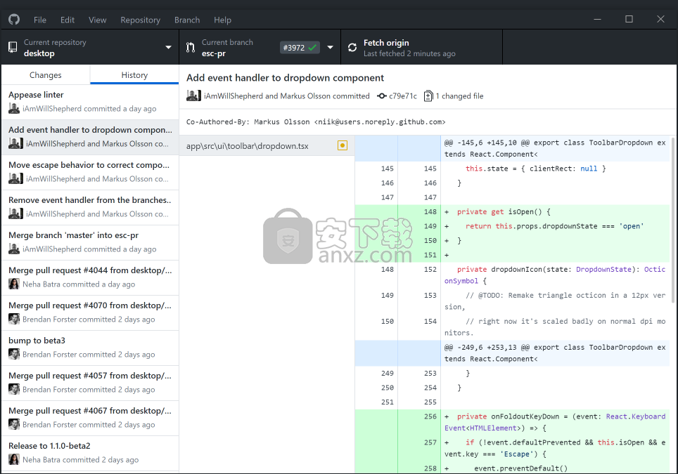 github desktop