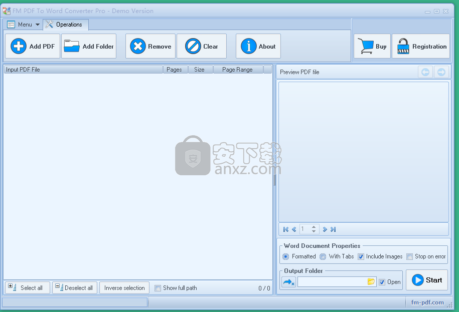 FM PDF To Word Converter Pro(pdf转word转换器)