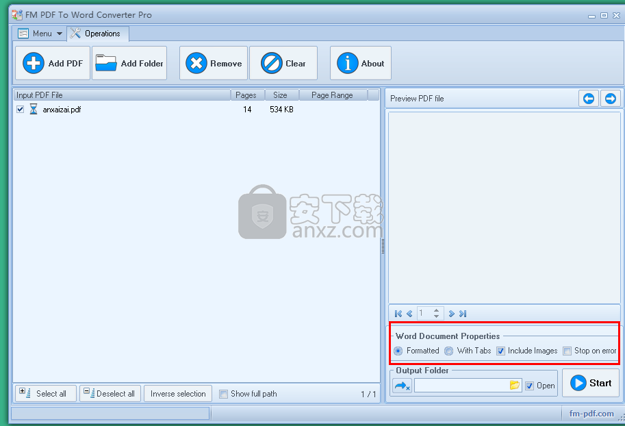 FM PDF To Word Converter Pro(pdf转word转换器)
