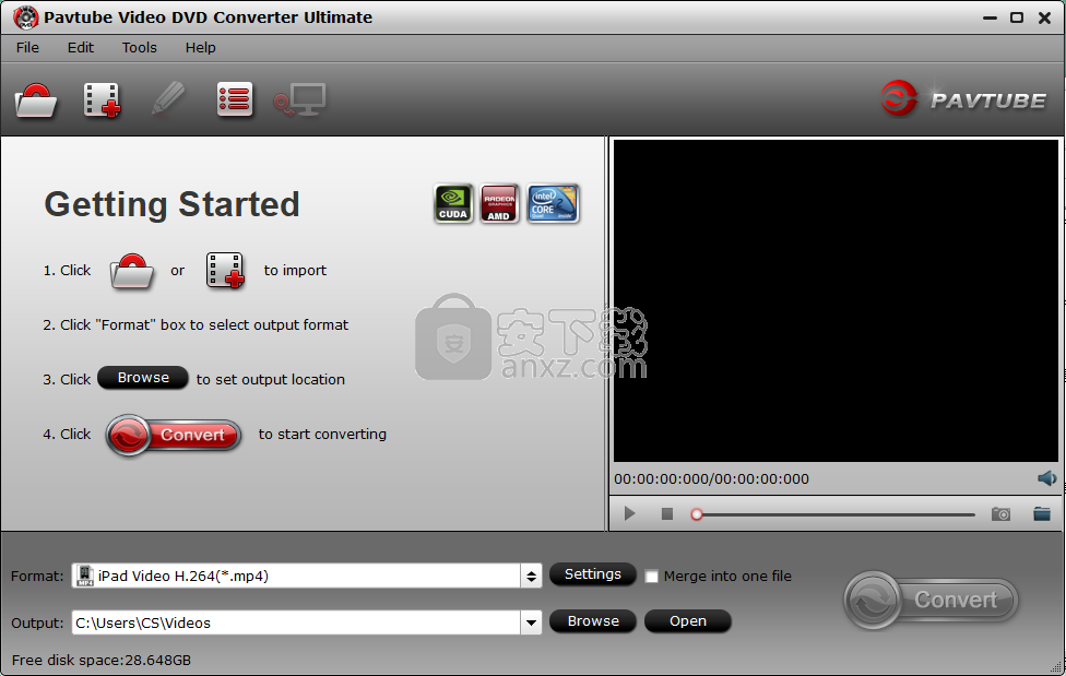 Pavtube Video DVD Converter Ultimate(DVD视频转换工具)